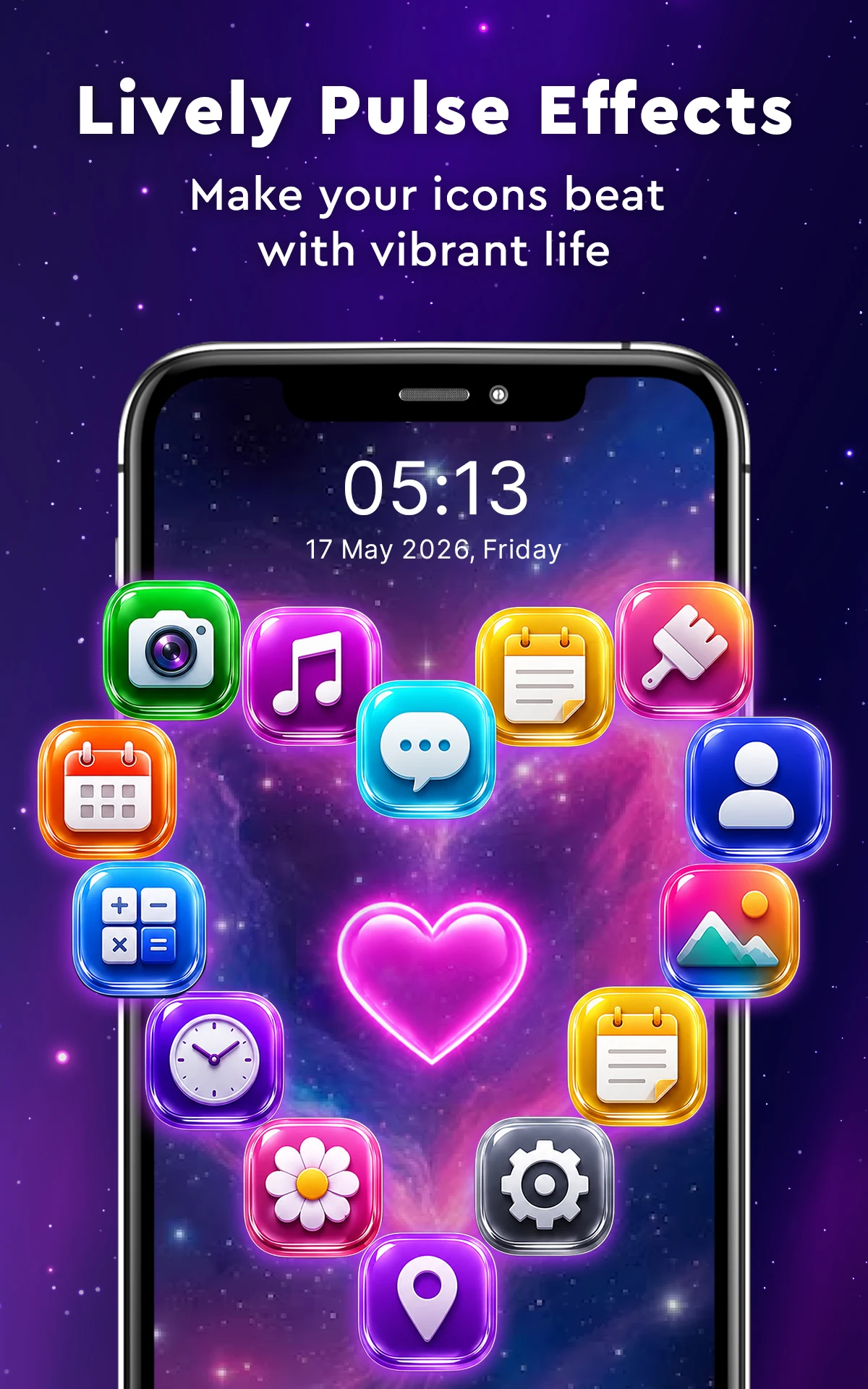 3D Rolling Icon: Live Launcher screenshot